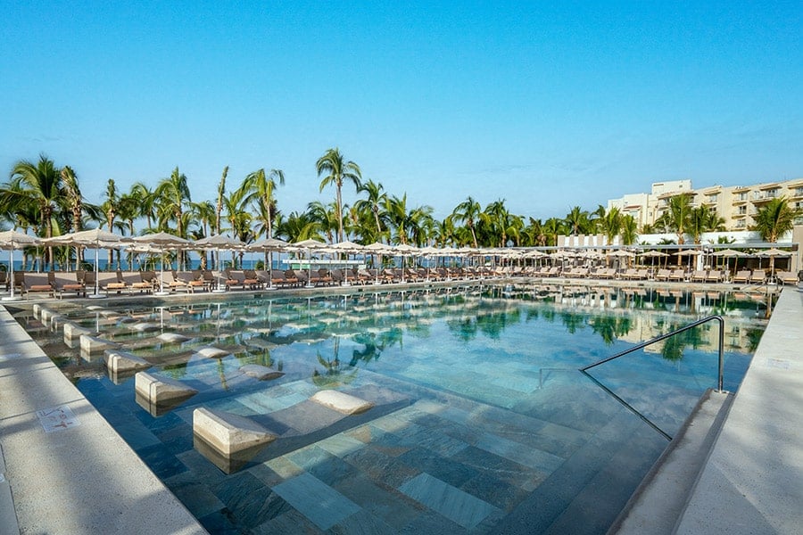 Resort swimming pools